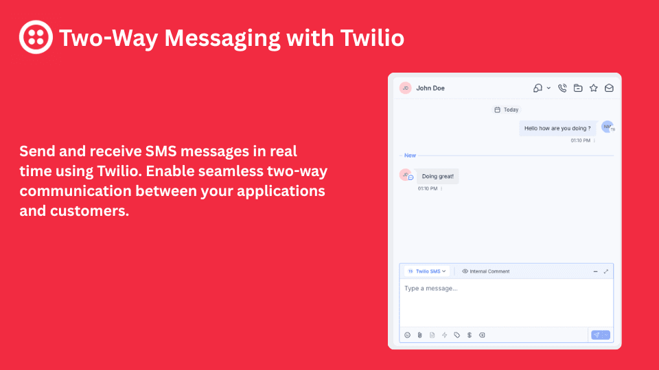 Twilio SMS — screenshot 1 of 4